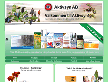 Tablet Screenshot of aktivsyn.se